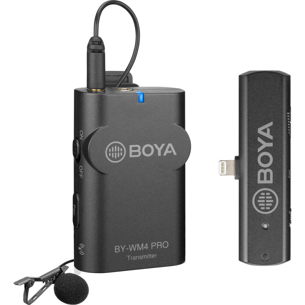 ไมโครโฟนไร้สาย BOYA MICROPHONE BOYA BY-WM4 PRO K3